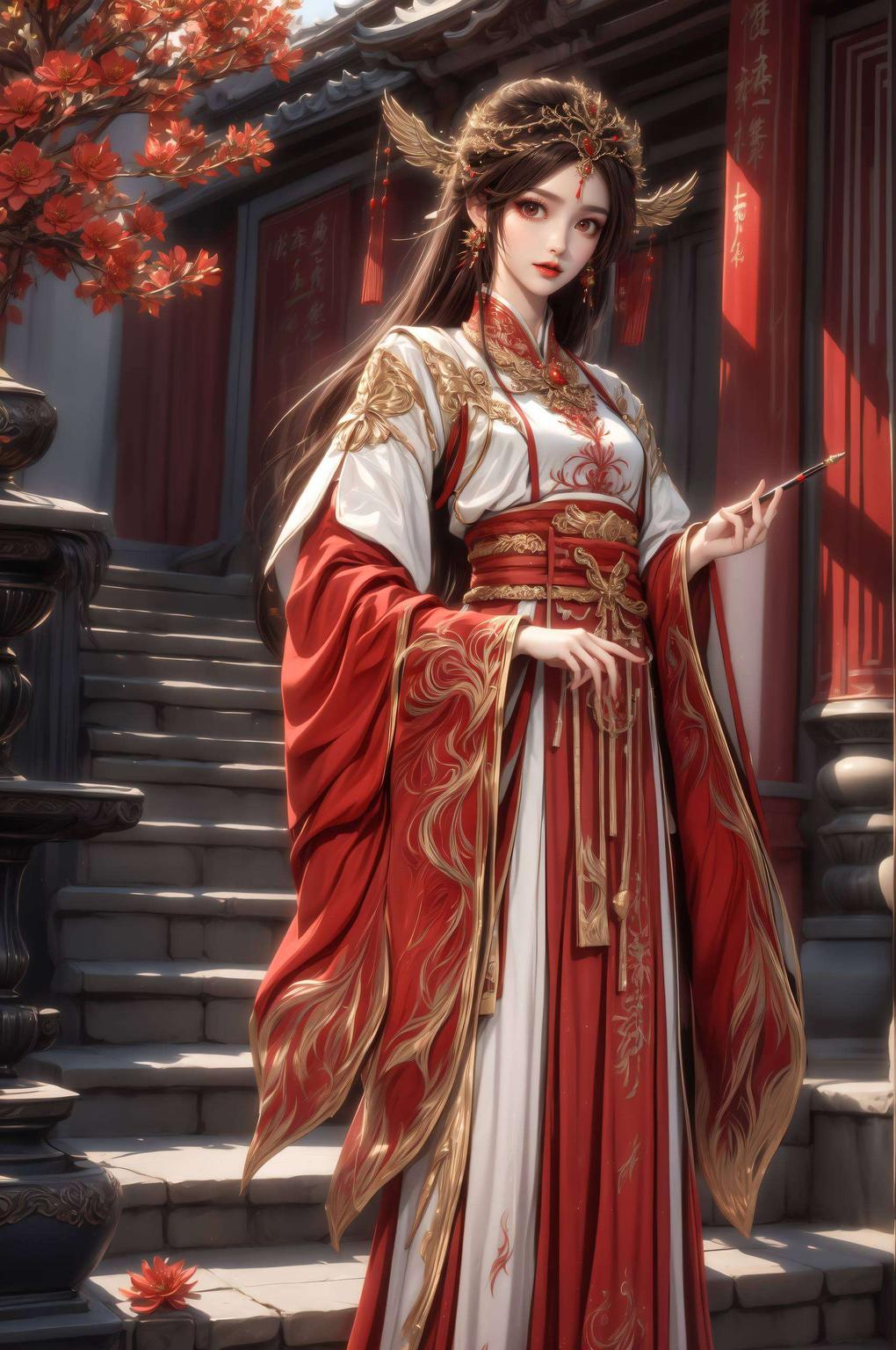 灵动之火舞动国漫魅力神图壁纸完美世界火灵儿