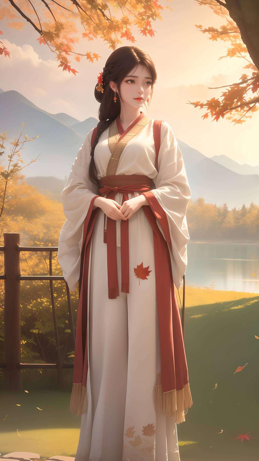 绘制出梦幻般的宁静之美带你走进国漫女神的梦幻世界
