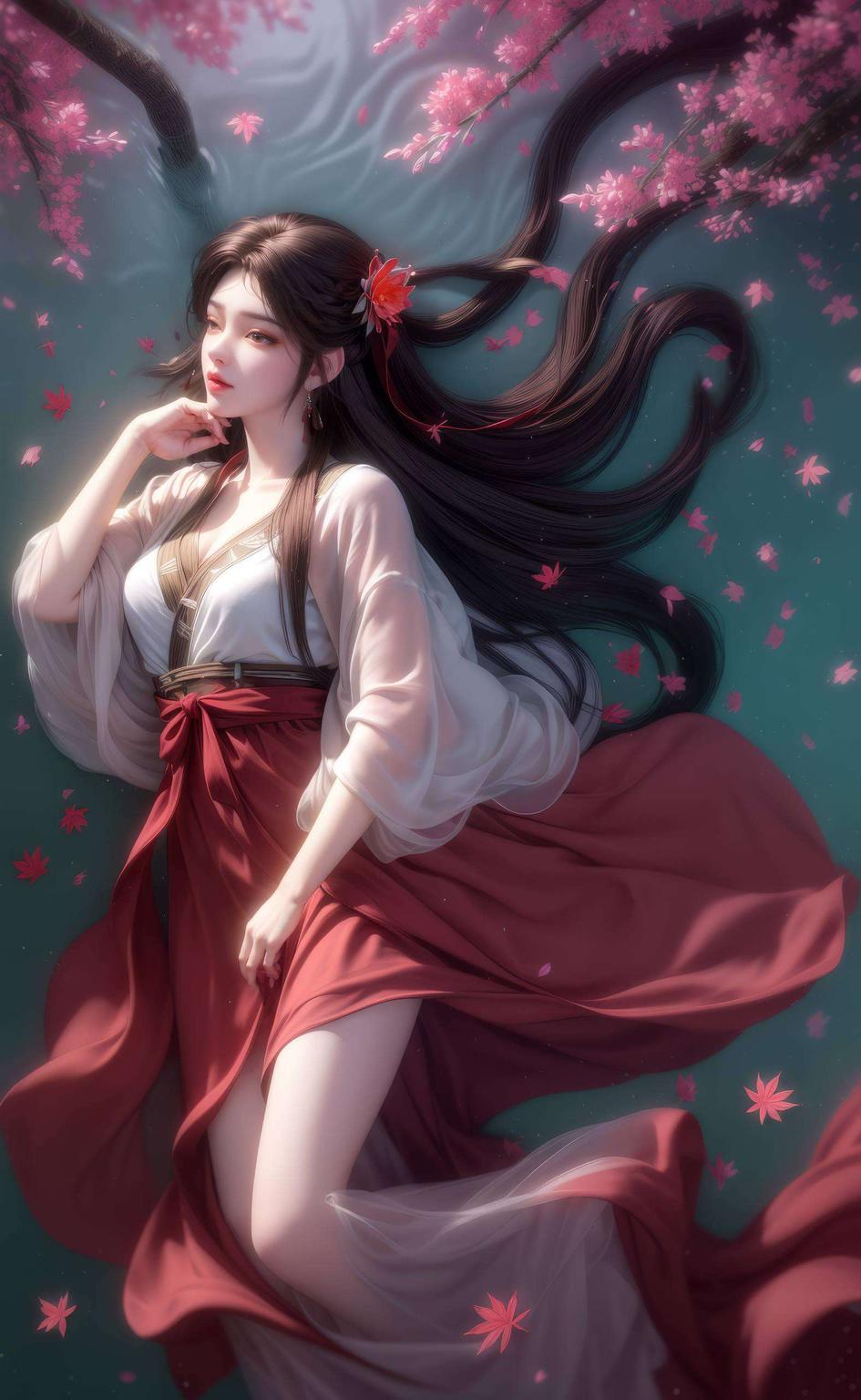为电脑桌面带来一抹生动的色彩巧妙融合了AI绘画的精细与手绘的灵动