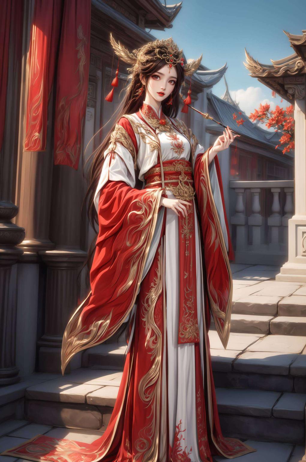 细腻的表情描绘穿梭于古典与现代之间