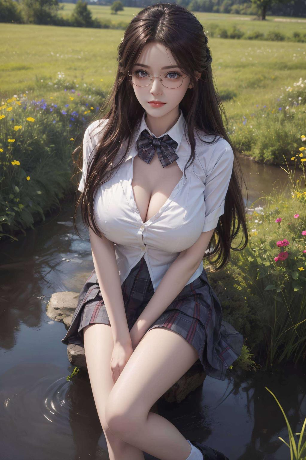 如梦似幻这款美女桌面图片