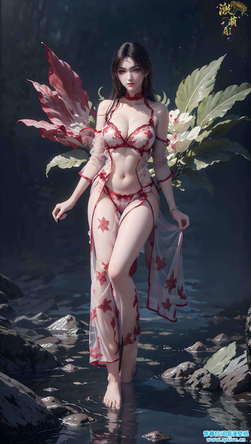 为你的手机增添独特韵味这款金瓶儿高清壁纸