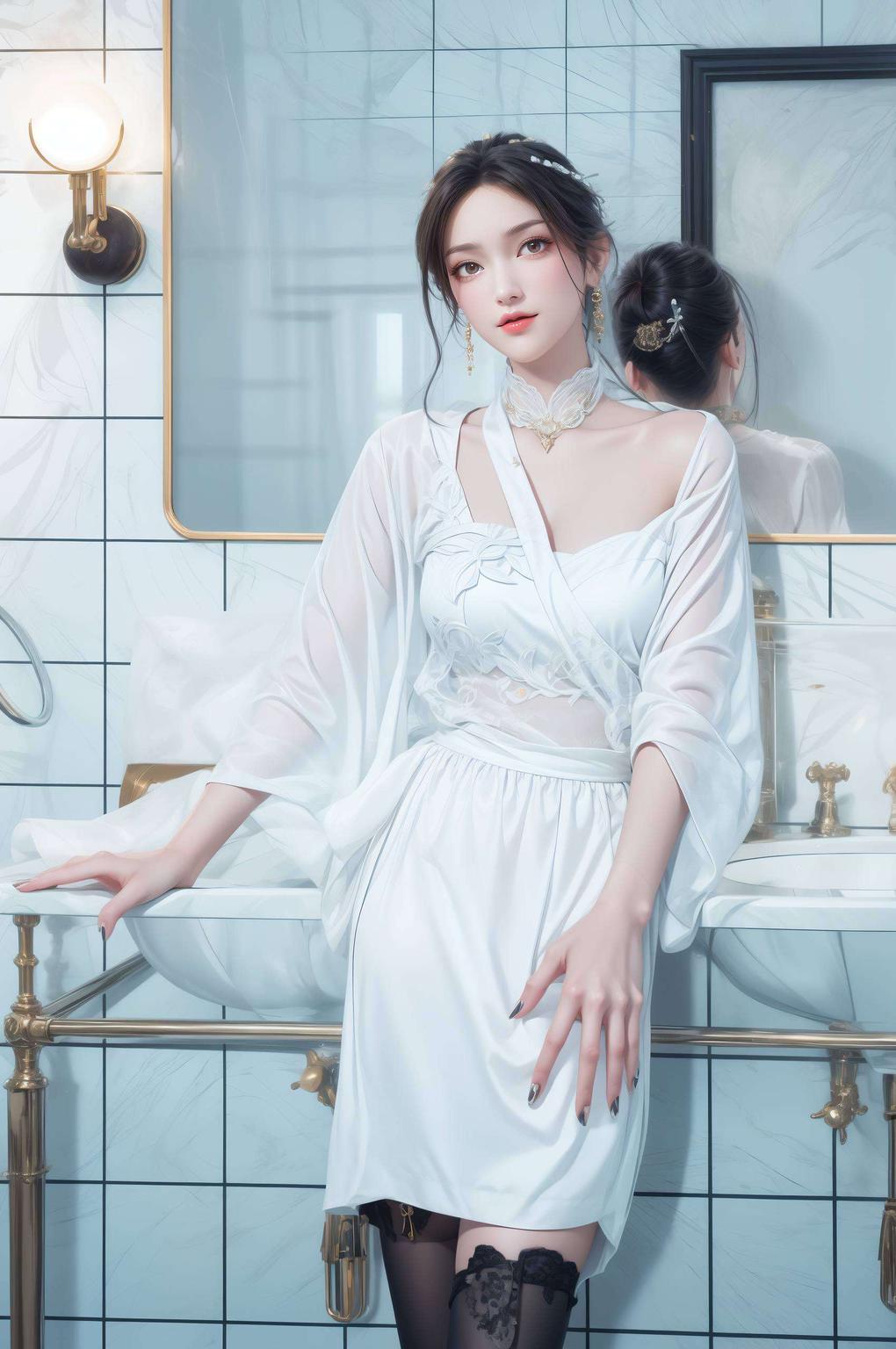 快来体验这款别具一格的壁纸金瓶儿微笑壁纸