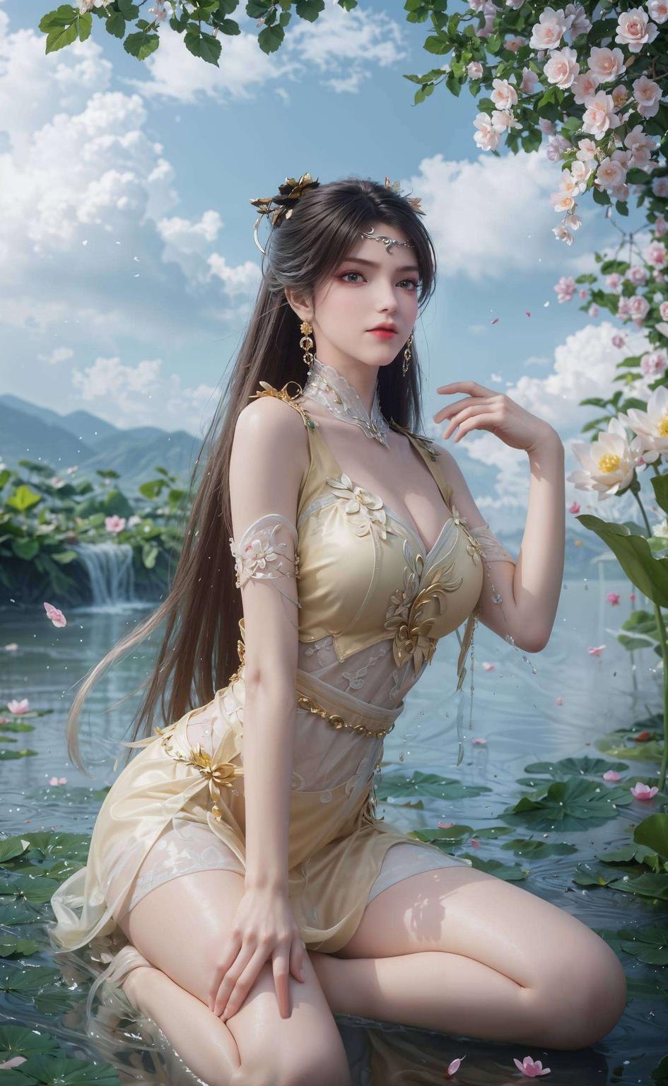 这款超清晰、好棒棒的iPhone国漫女神金瓶儿原图壁纸让你的每一天都充满活力和愉悦心情