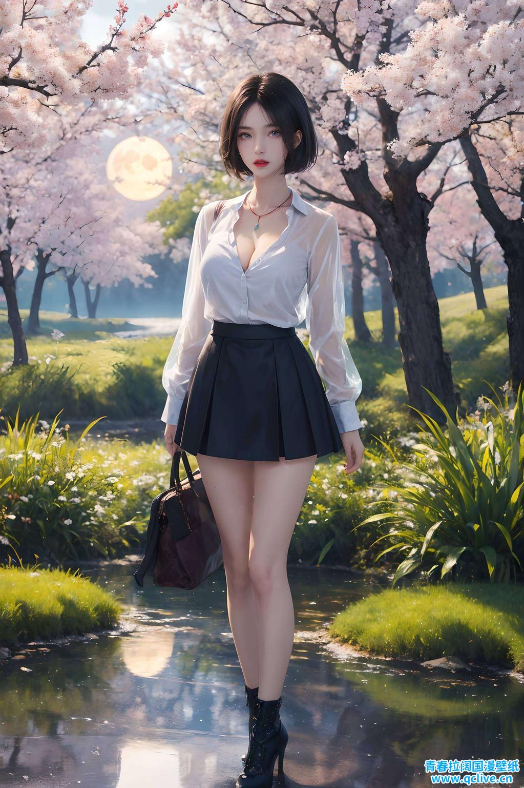 为你的桌面带来一抹古典的雅致与温馨融合了天暗星的深邃眼神与姬如雪的温柔笑颜