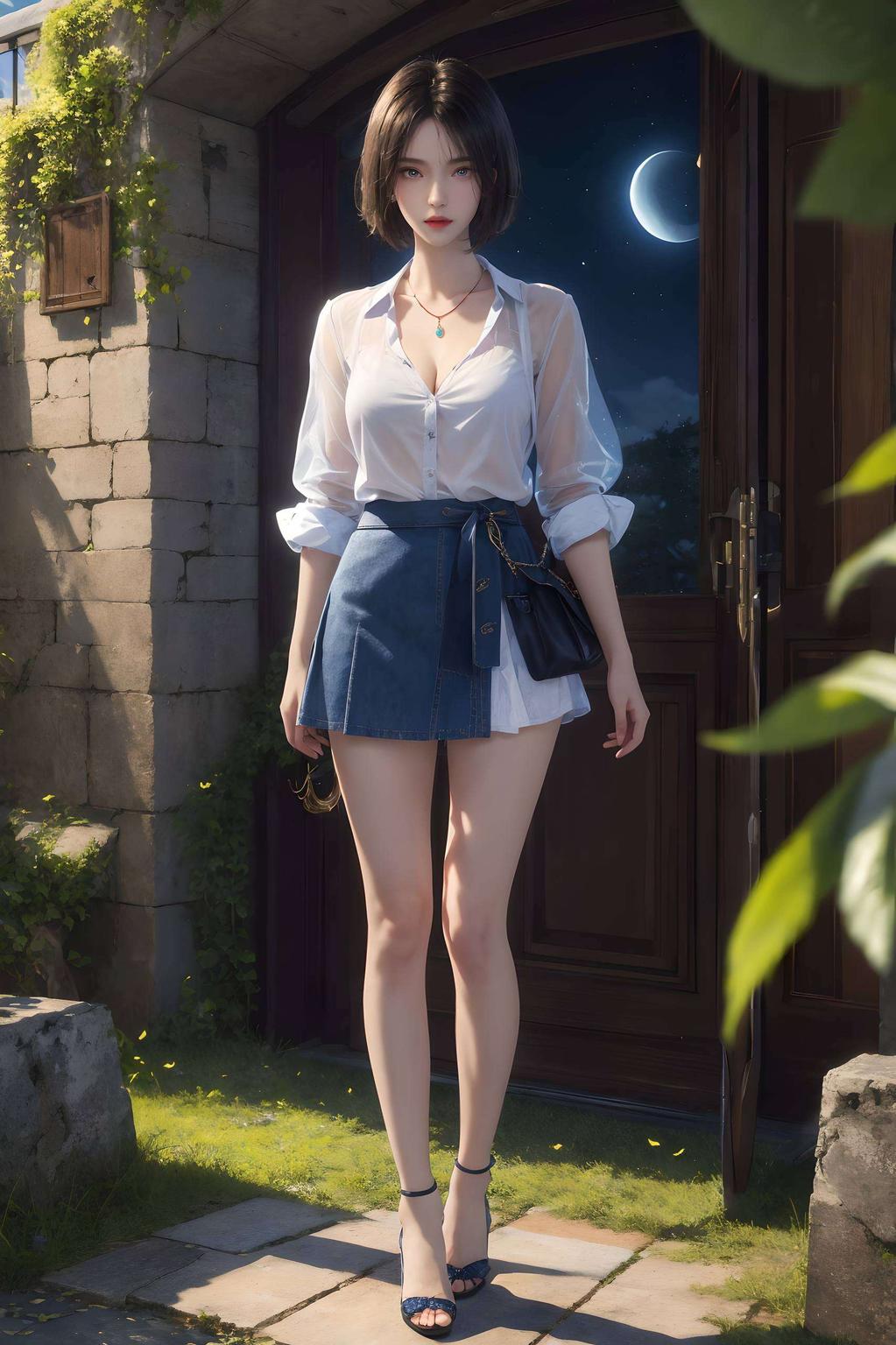 国漫美女的独特韵味可爱中带着一丝古典雅致