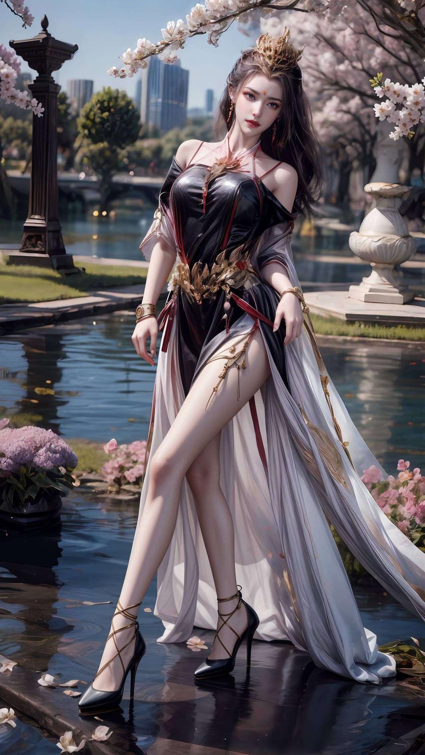 一键设置为你的手机壁纸带来全屏AI绘画动作素材的流畅生动