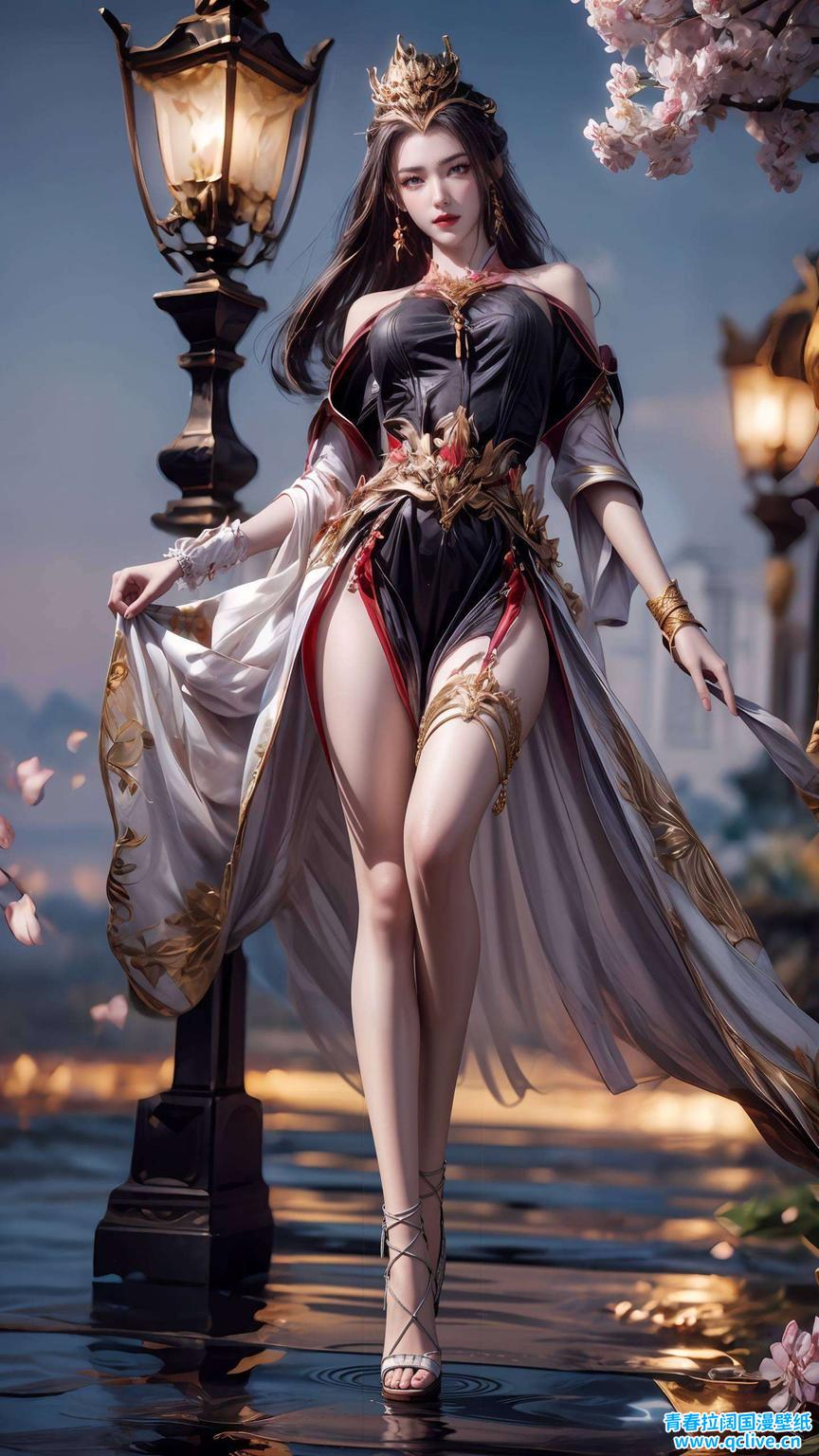 人工智能的魔法让她跃然屏上国漫中的绝世美女