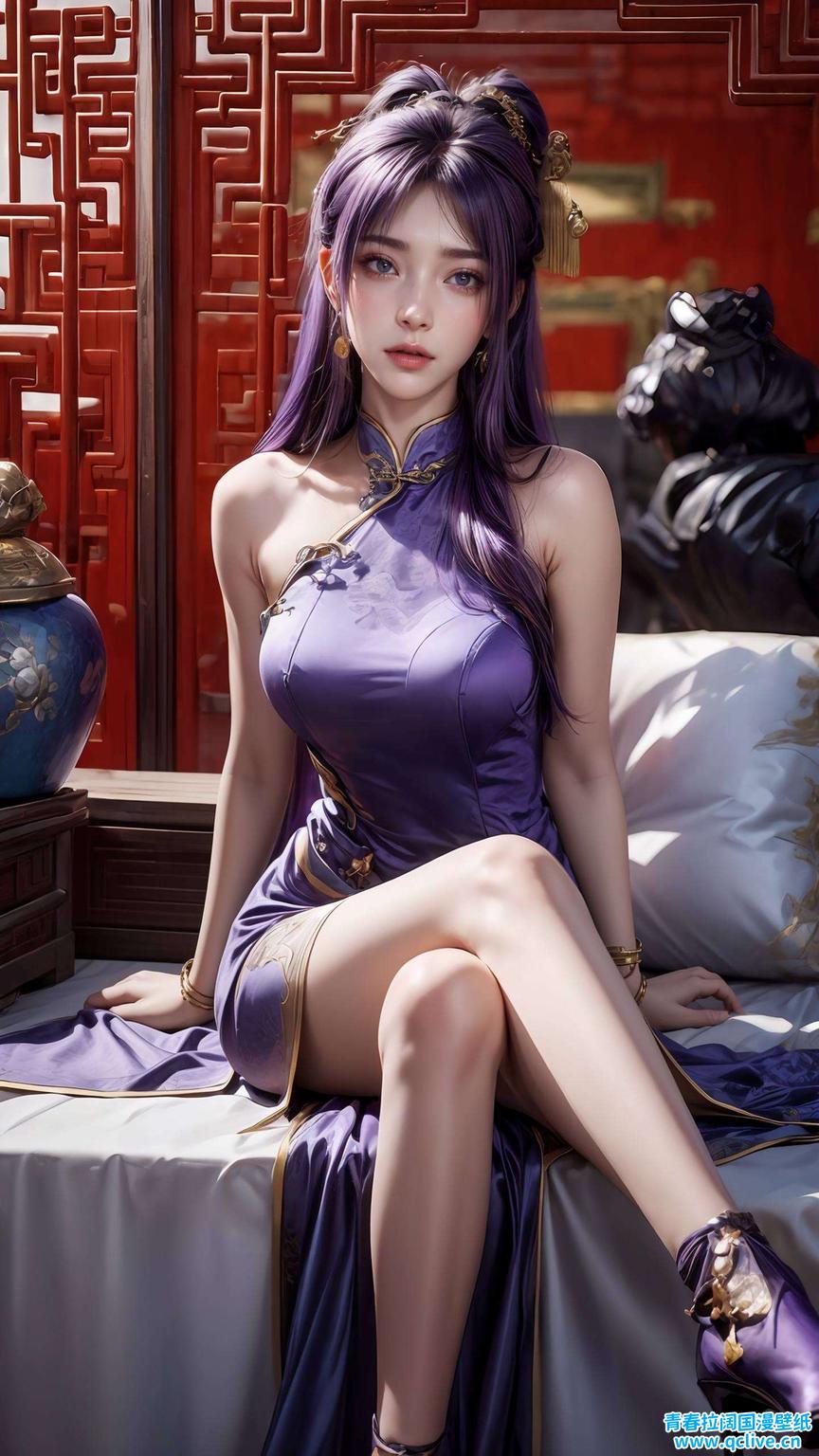 如同春日里的一抹清新她的每一次眨眼