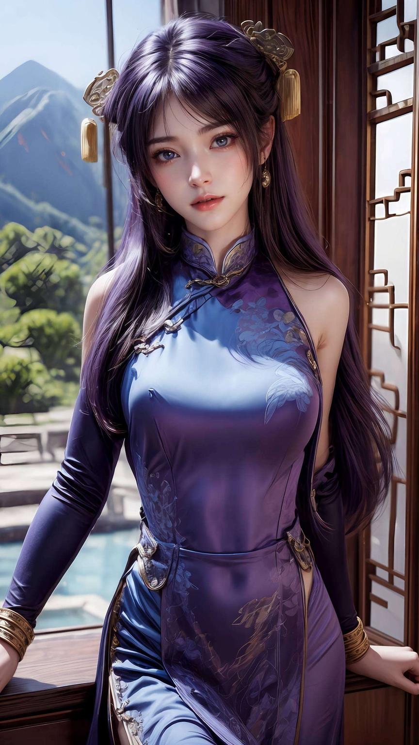 姬紫月国漫女神新头像每一次点亮屏幕