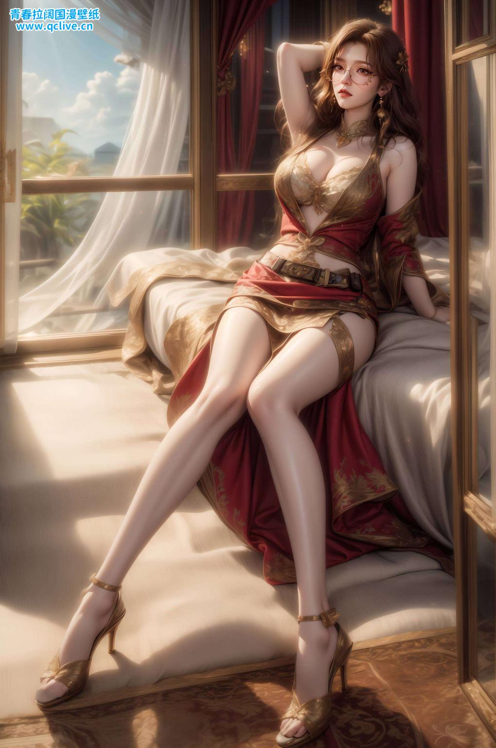 国漫女生的灵动与甜美这款小橘子动态壁纸