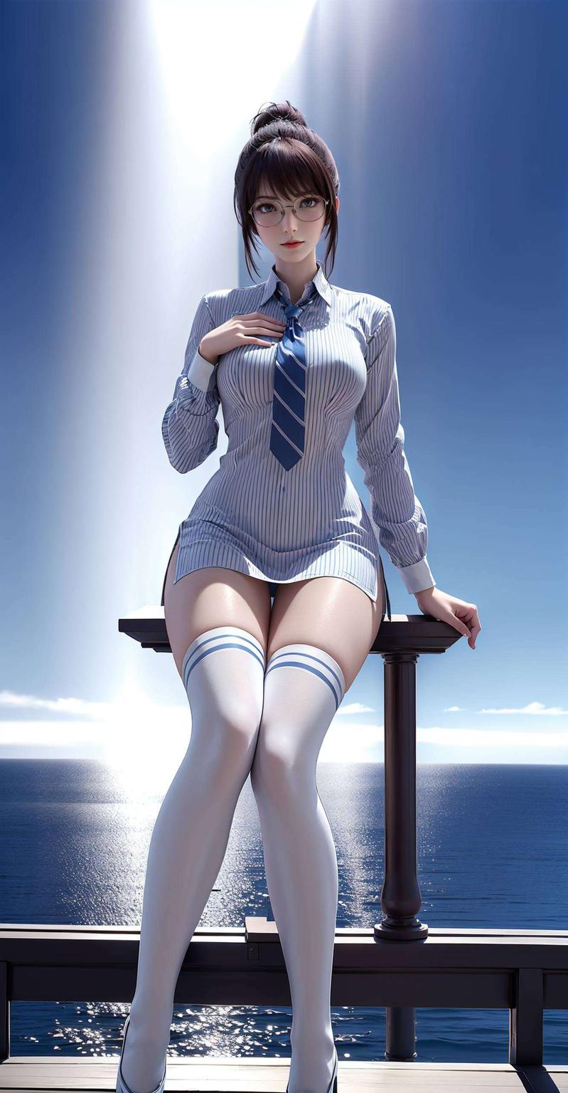 灵动眼神搭配俏皮笑容仿佛从经典漫画中走出的美少女