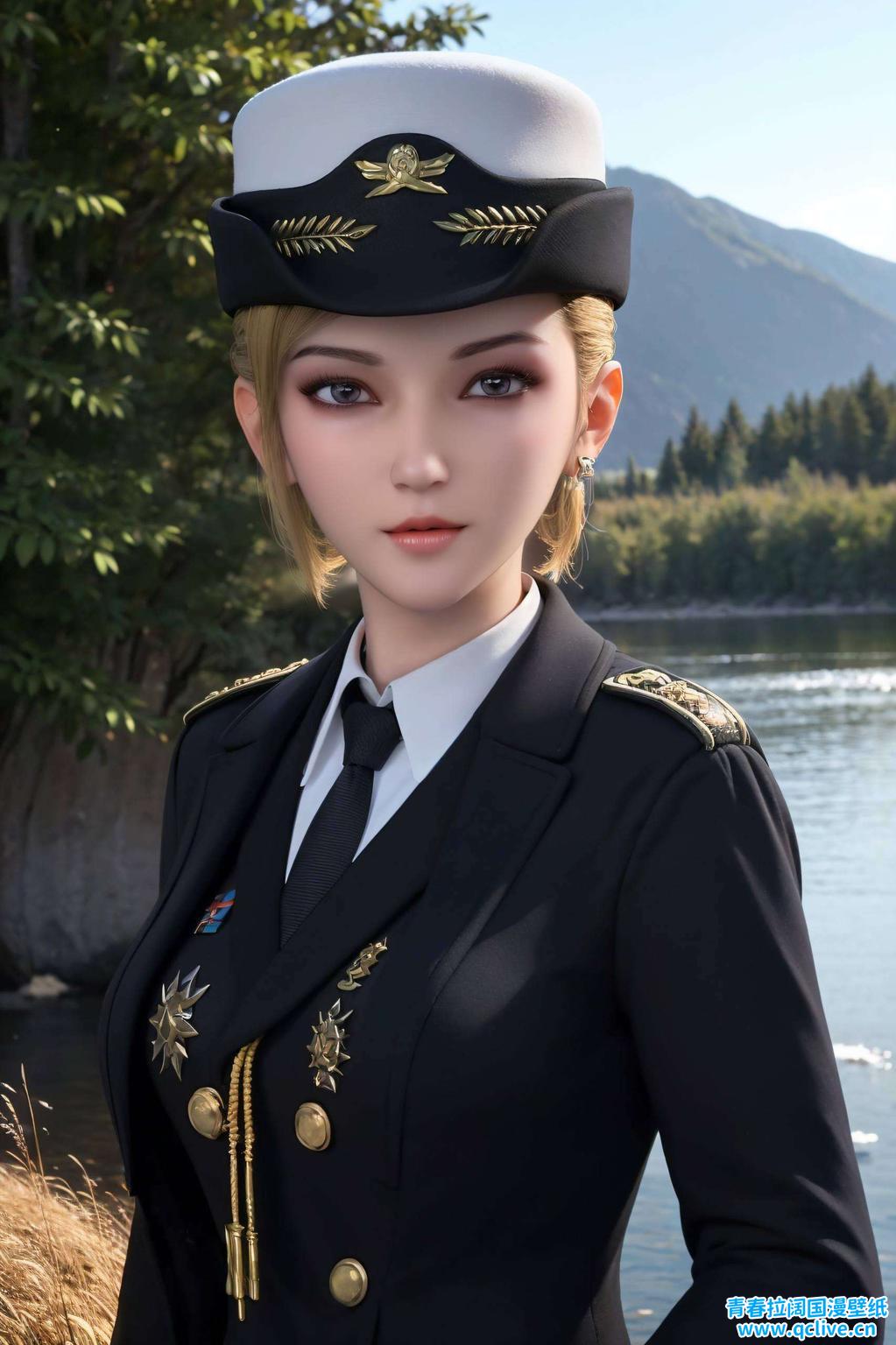 色彩搭配和谐细腻描绘出怜风的英勇姿态与柔美气质