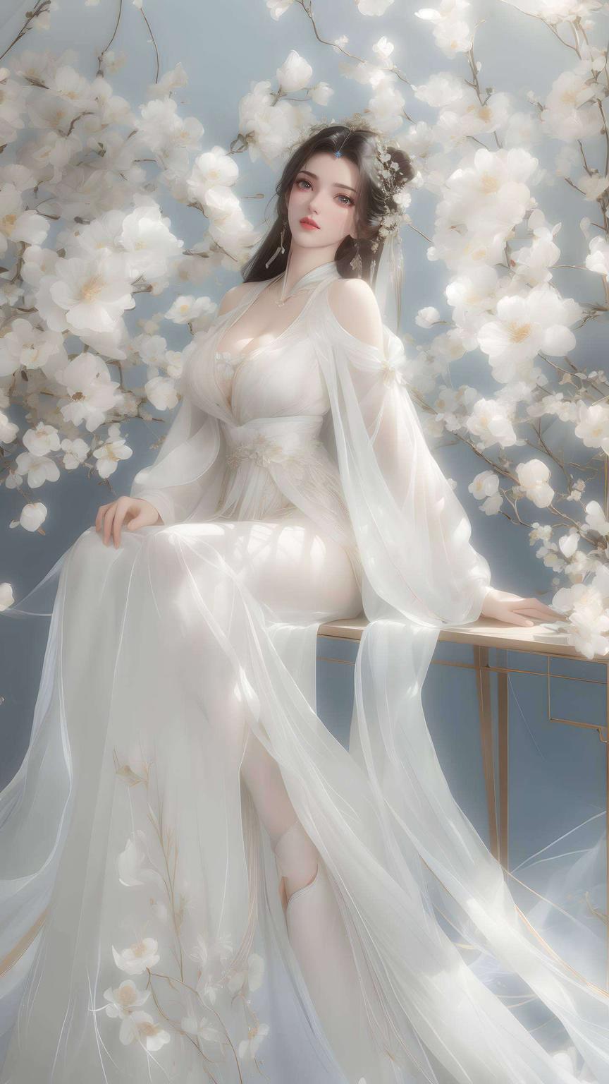 即可让这位国漫女神常驻你的手机屏幕为你的日常增添一抹清新与优雅