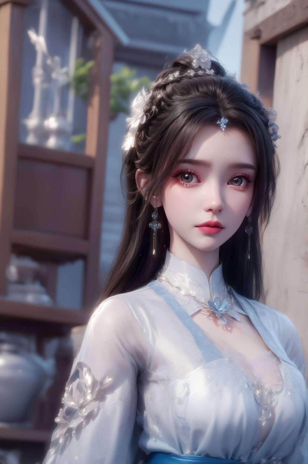 她的软萌壁纸图片大全遇见AI平板女神李慕婉