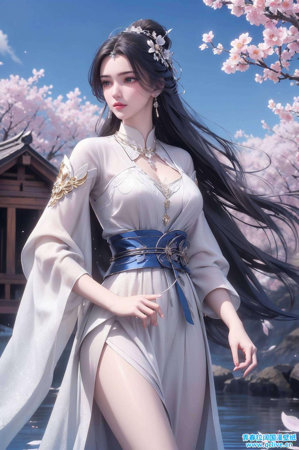 高清4K全屏完美捕捉了李慕婉那如诗如画的气质