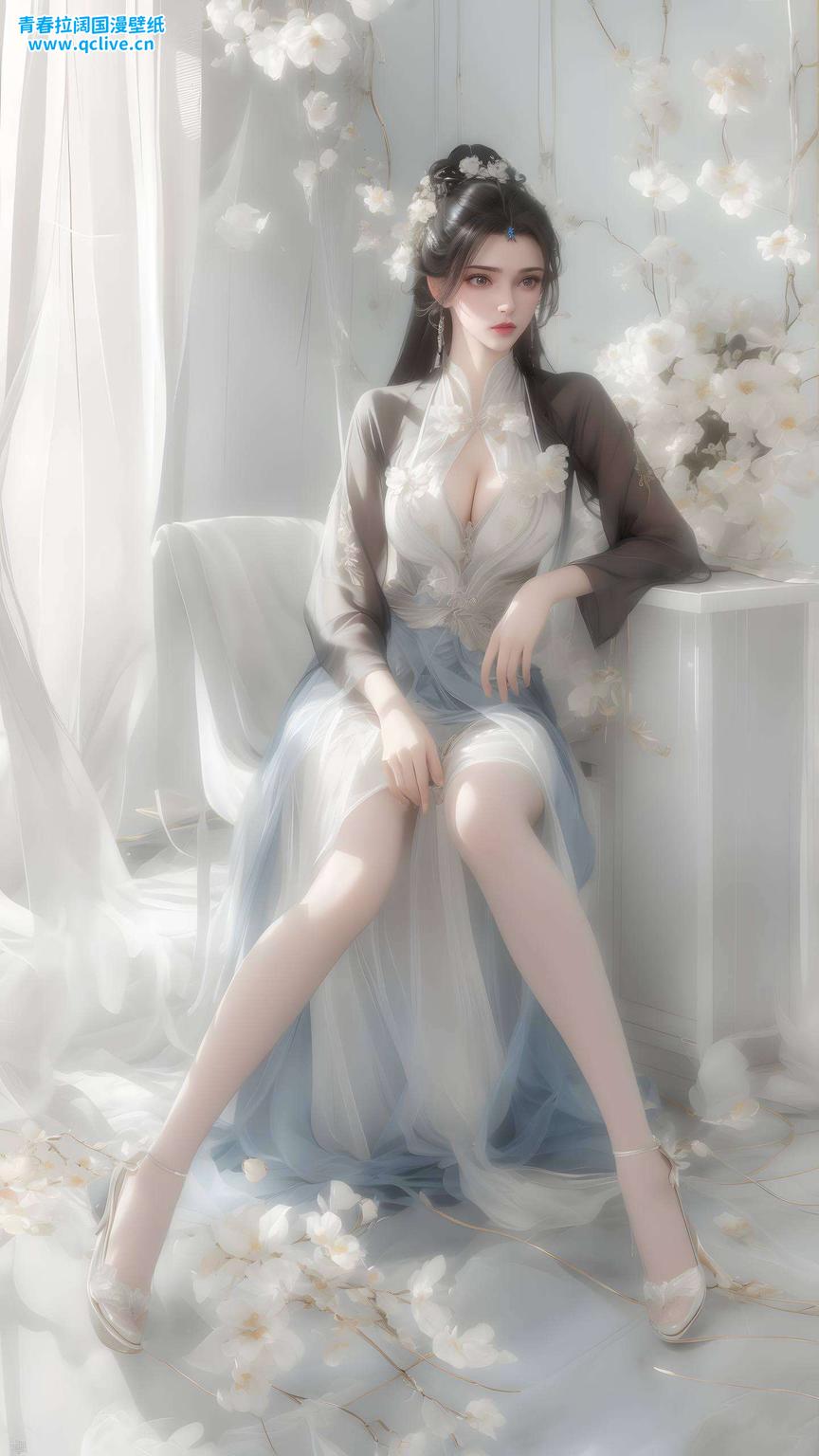 以3行4K超清壁纸形式绽放李慕婉的国漫之美
