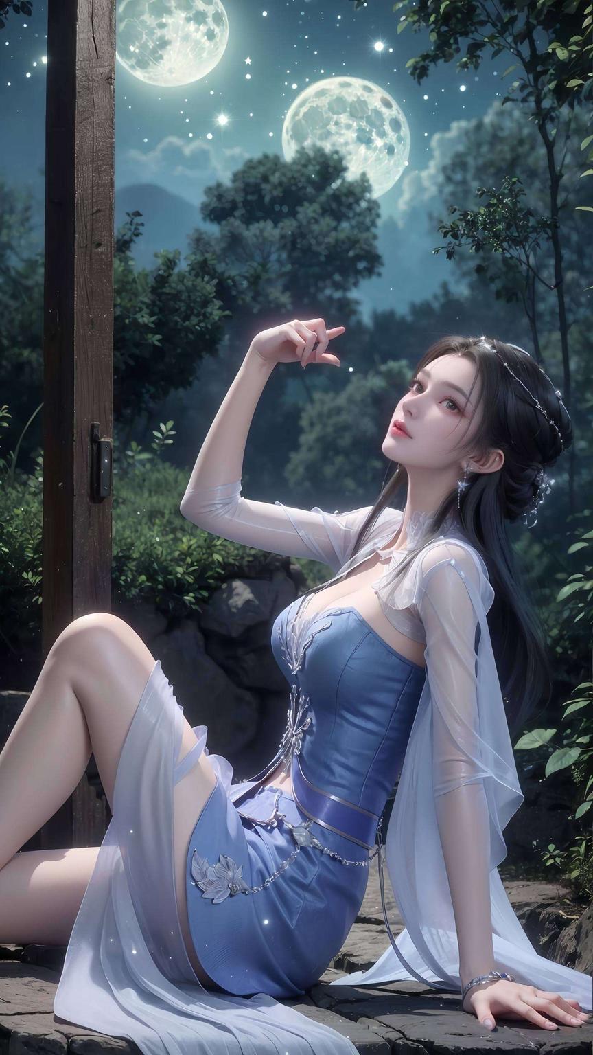 每一处pose都是精心设计李慕婉