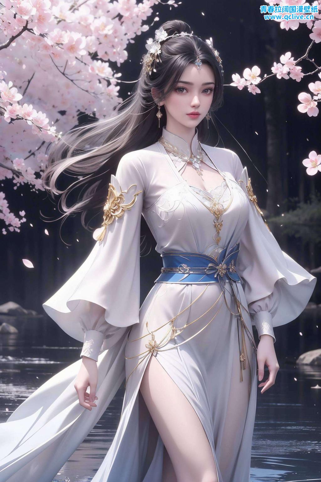 遇见李慕婉！4K高清艺术壁纸带你领略古典与现代交融的视觉盛宴