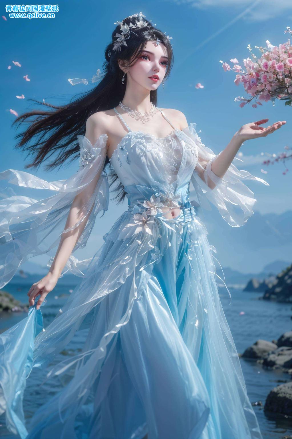 以王林与李慕婉的浪漫故事为主线高清概念图中