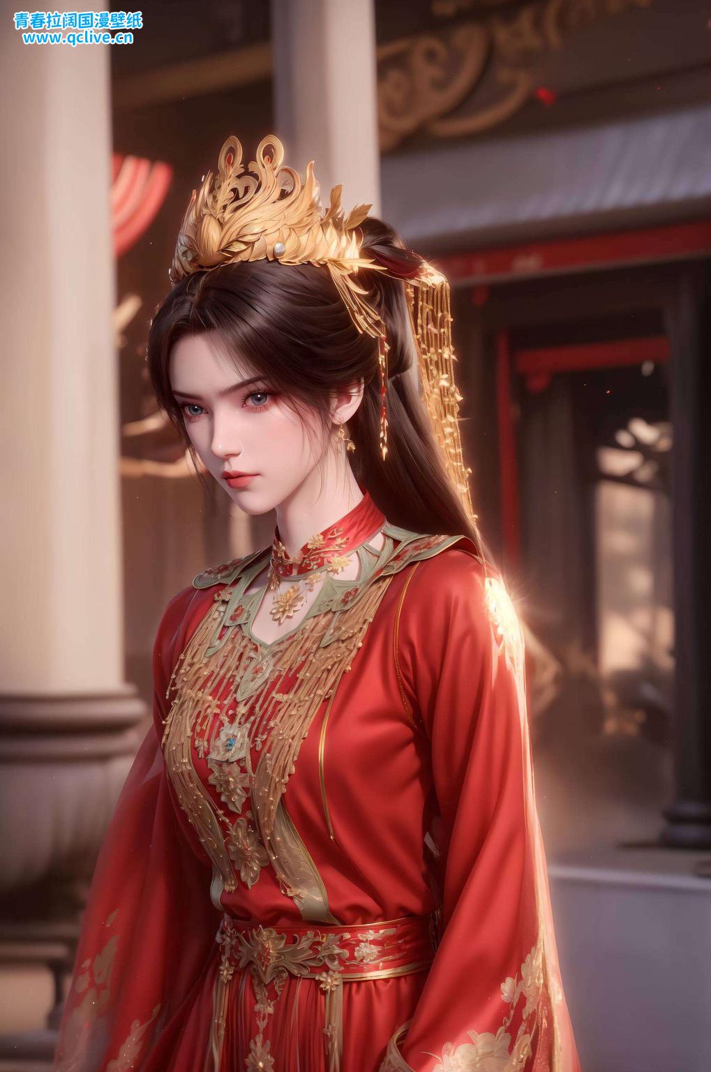 在绚丽的光影交织中AI绘画的【壁纸李慕婉跳舞ai素材】如梦似幻