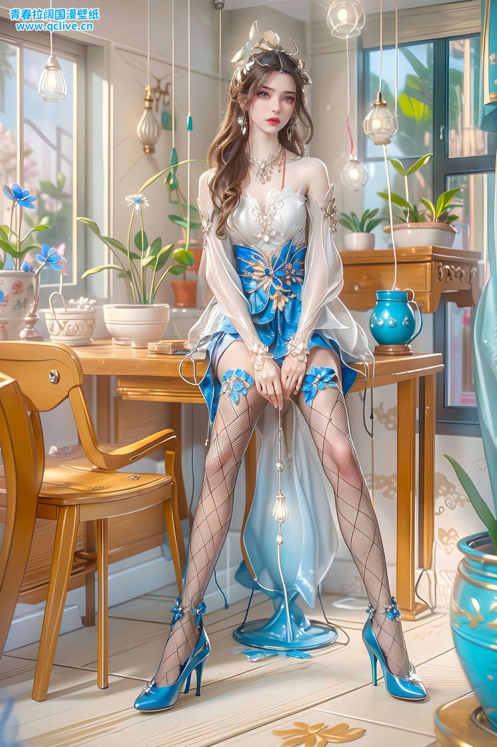 捕捉了国漫美女李慕婉的绝美瞬间她的每一个细节都精致得令人惊叹