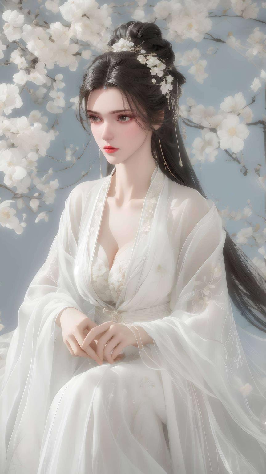 细腻条纹交织出她的灵动身姿那绝版的手机壁纸