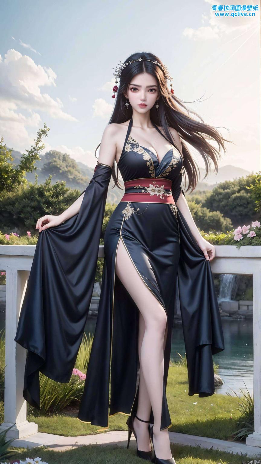 婉约倩影探索极简之美