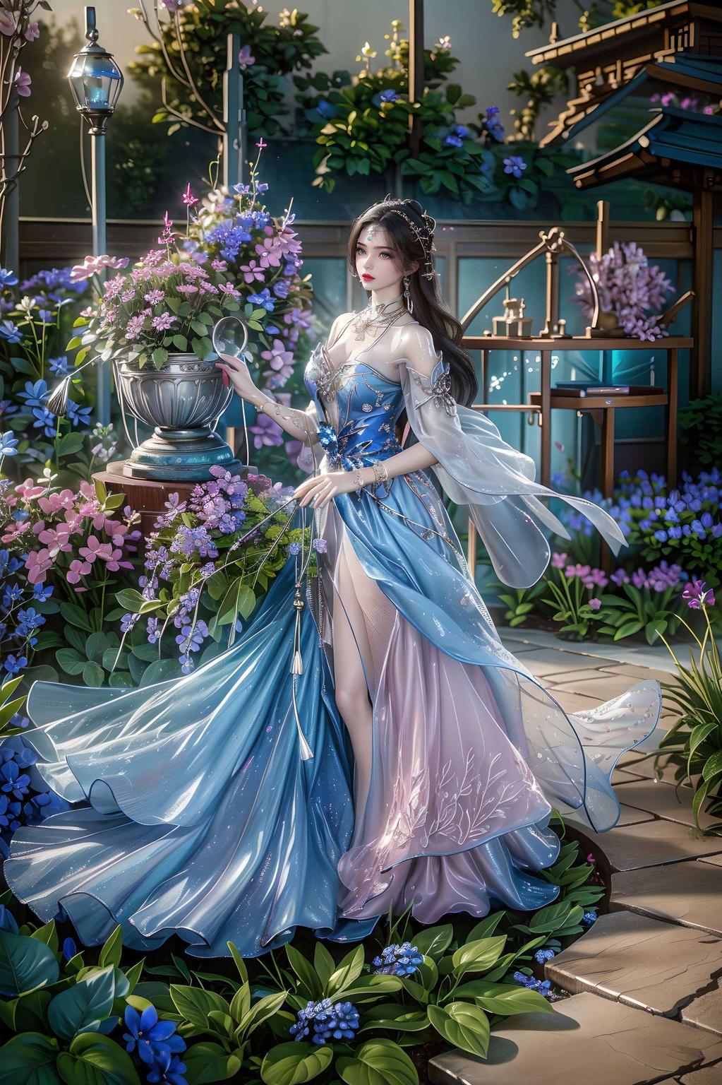 每一次点亮屏幕细腻笔触描绘出婉约之美