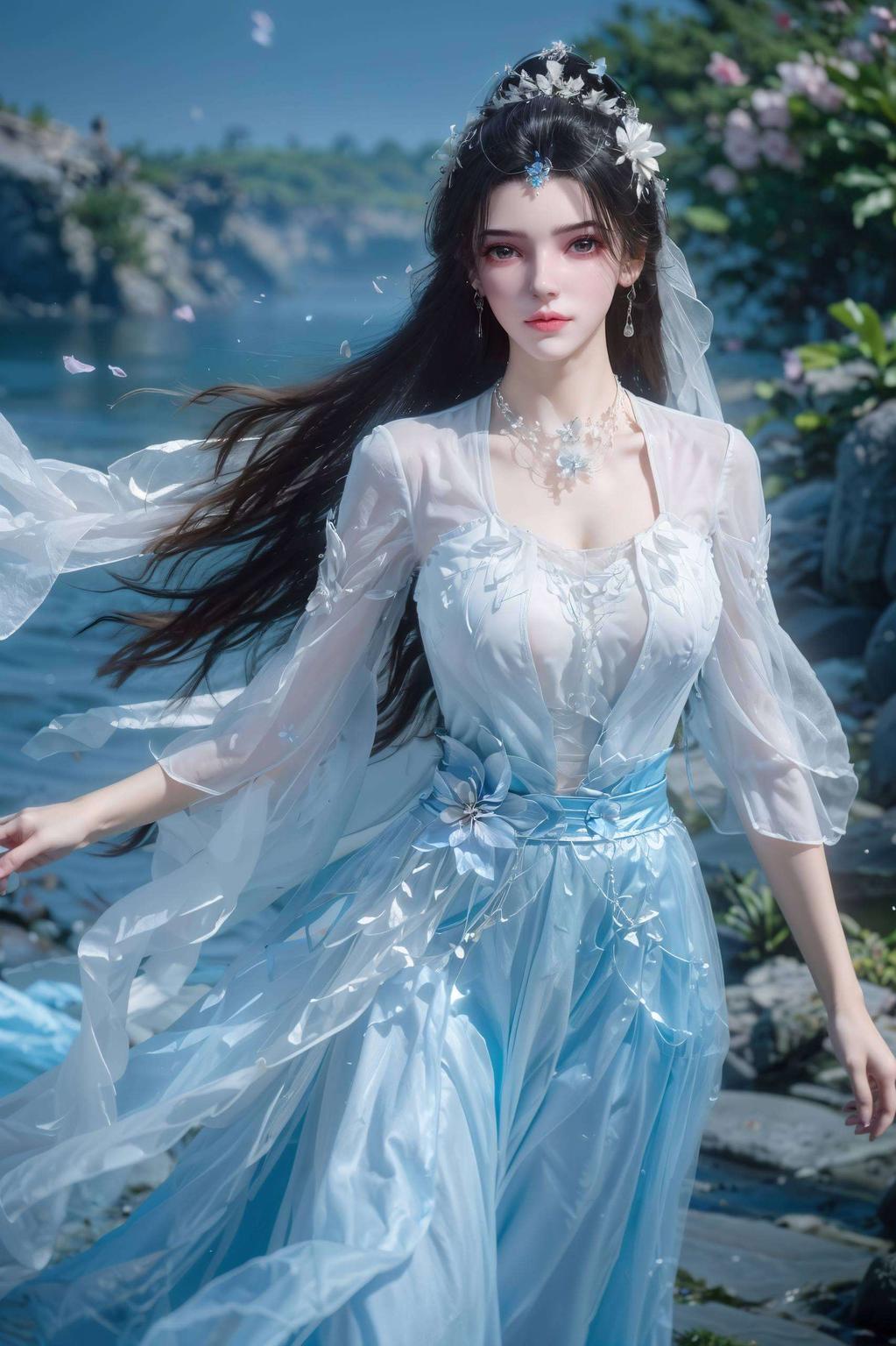 为你的Win10电脑和手机带来清新舒适的视觉享受以国漫女神李慕婉为灵感的唯美新建模壁纸