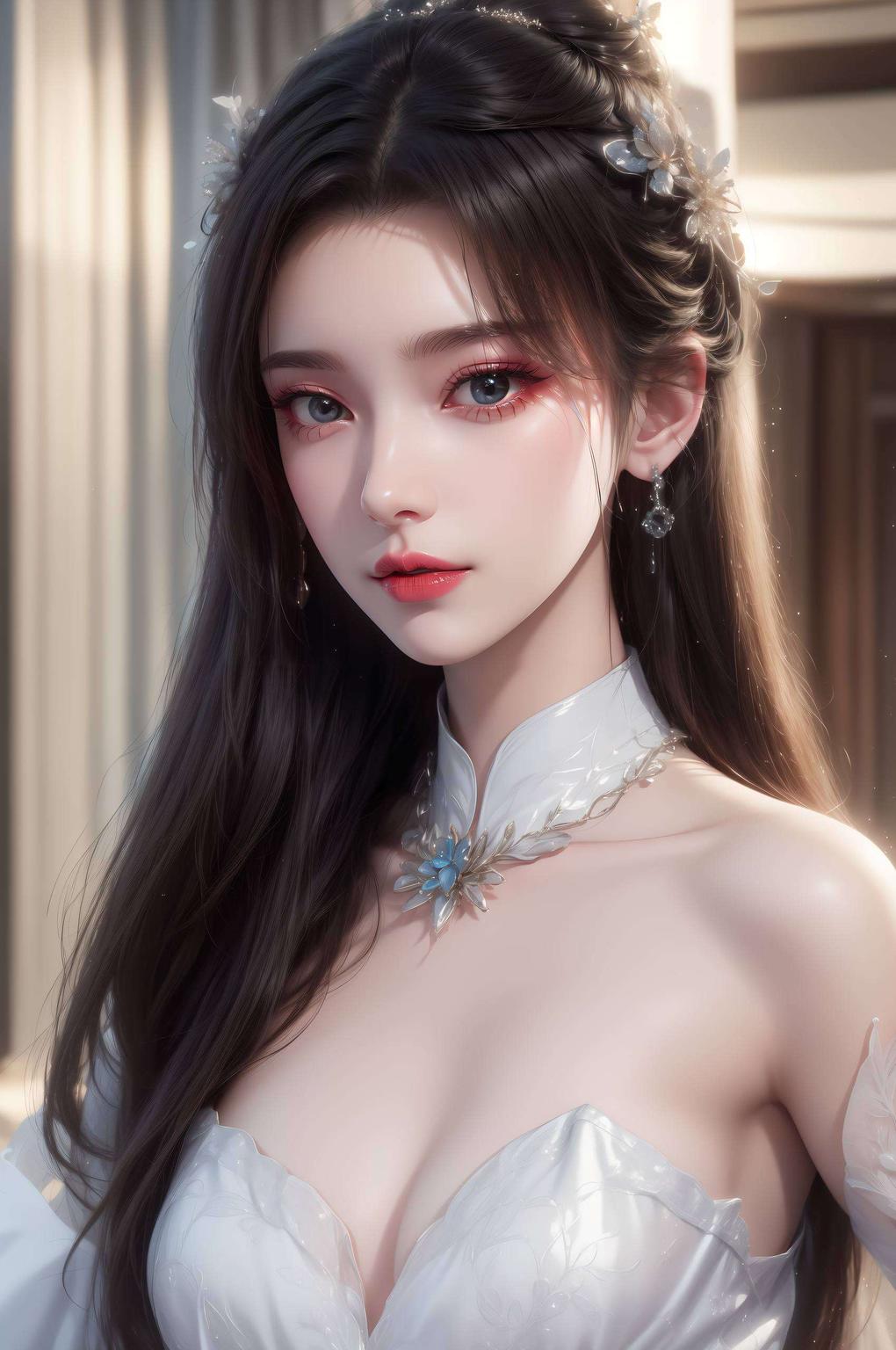 让她的每一个细节都栩栩如生尽显独特魅力