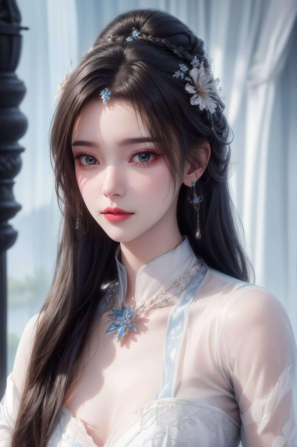 想要电脑桌面美美哒？快来收下这份免费国漫美女墙纸包！李慕婉闭眼图片壁纸美得让人心醉