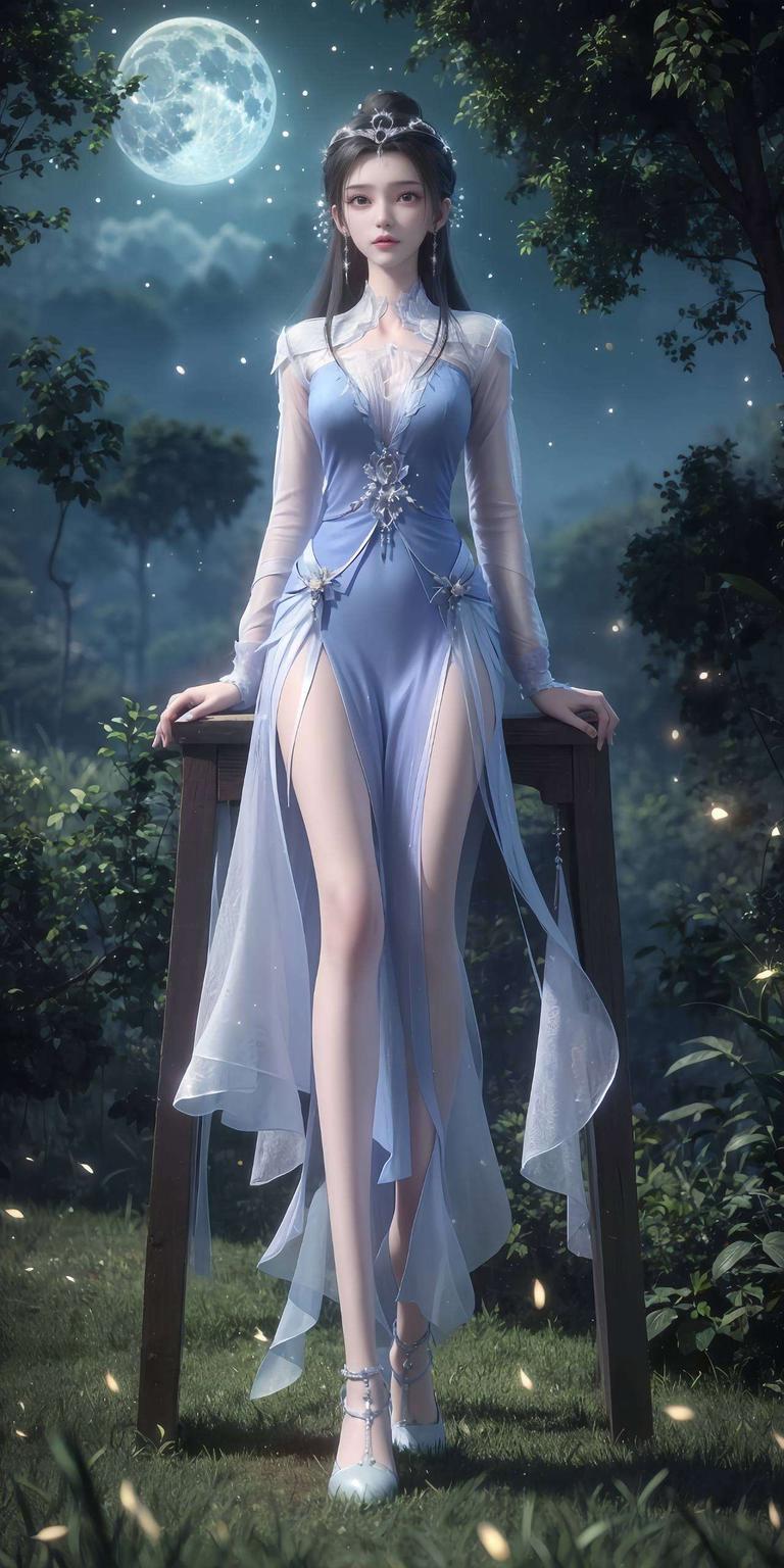 遇见AI绘制的高清美女动物——王林与李慕婉以2K分辨率呈现