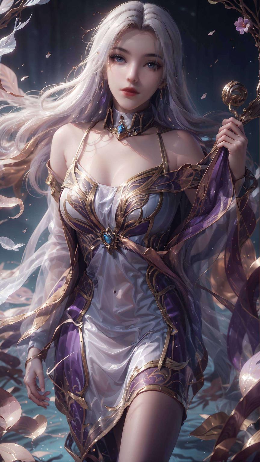 凌落宸的眼泪如同夜空中最璀璨的星辰