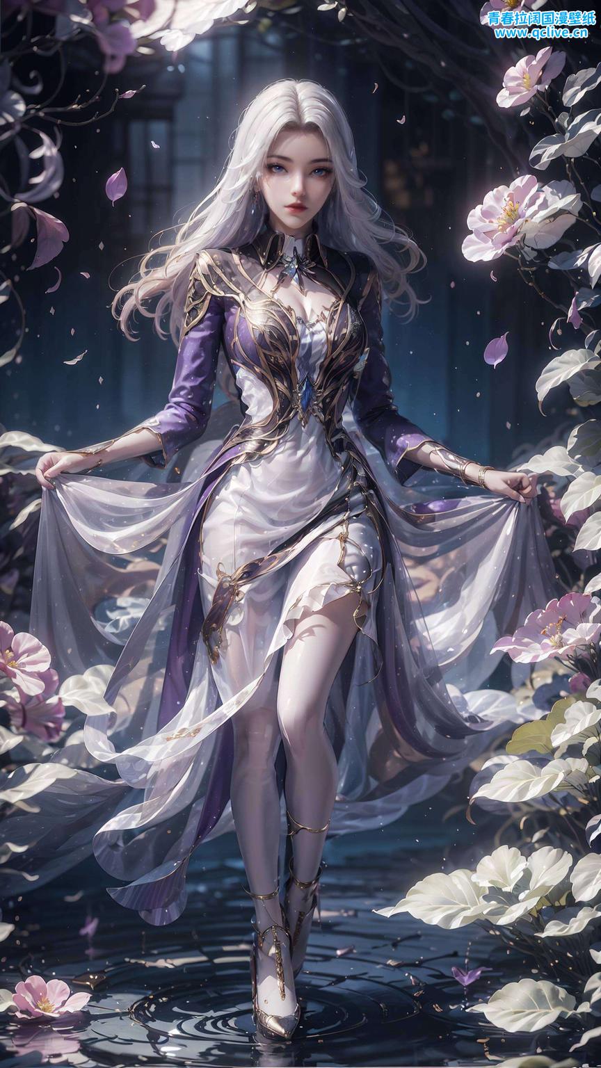 每一帧都如诗如画展现出古典国漫美女的绝世风采