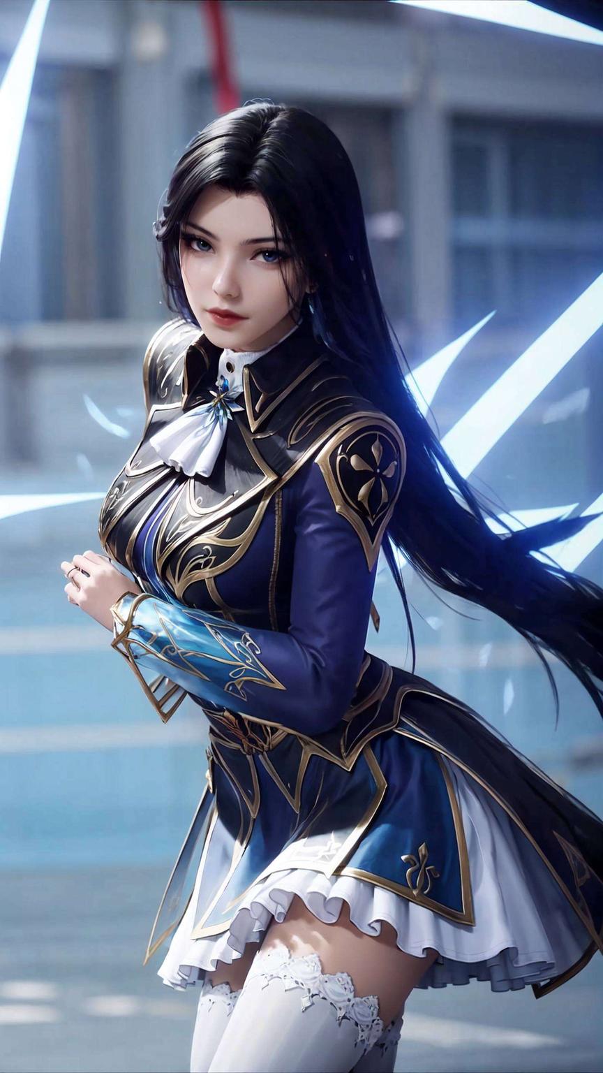 8K超清横屏画质细腻描绘了她灵动飘逸的形象