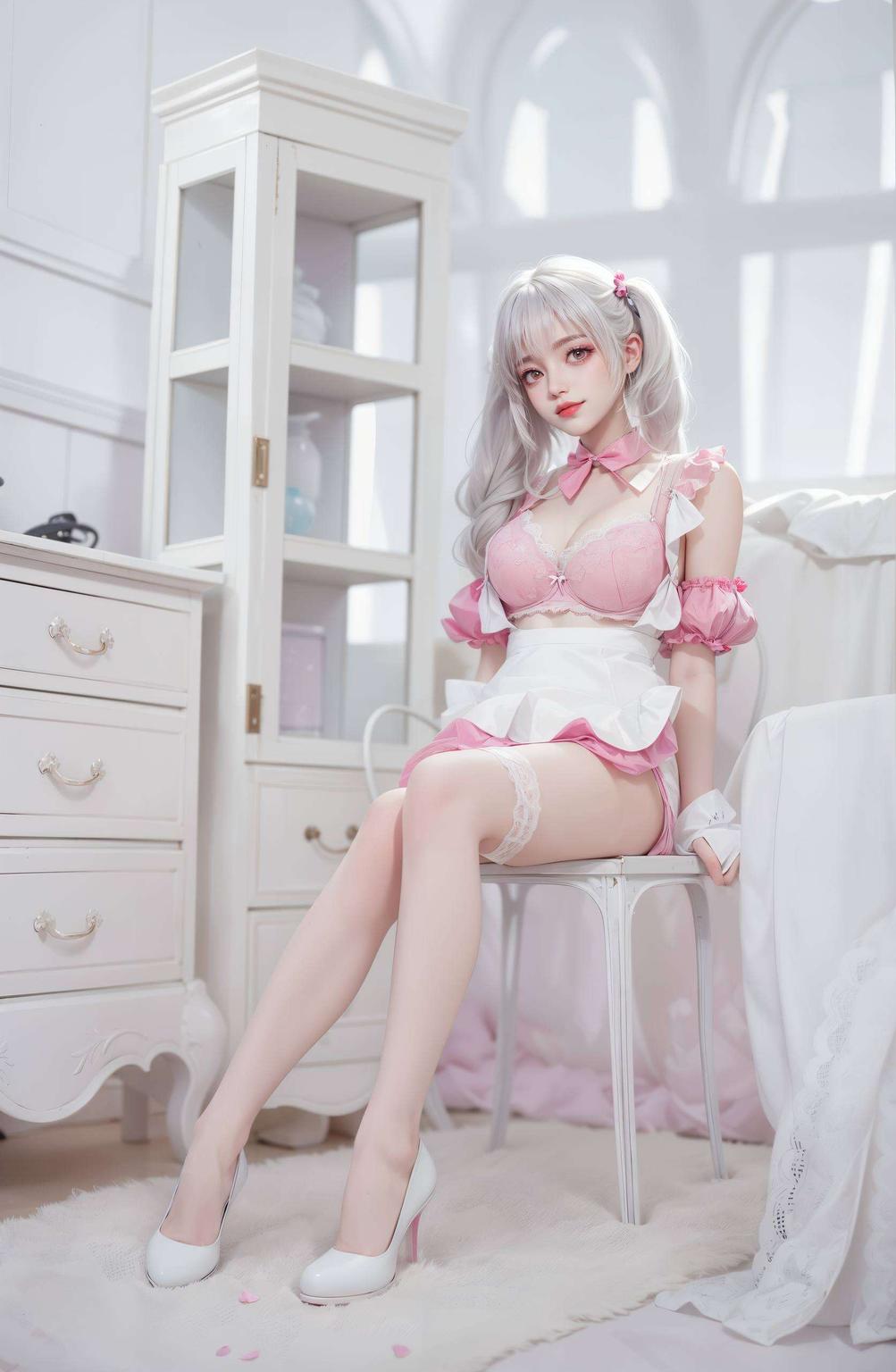 林青檀的QQ壁纸如同一幅细腻的AI绘画作品在这张波西米亚风格的平板桌面背景中