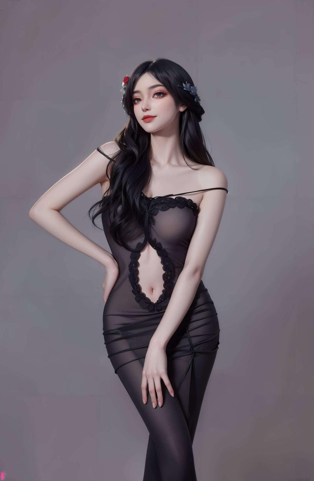 邂逅柳菲的唯美时刻！精选AI绘画角色体态素材免费下载