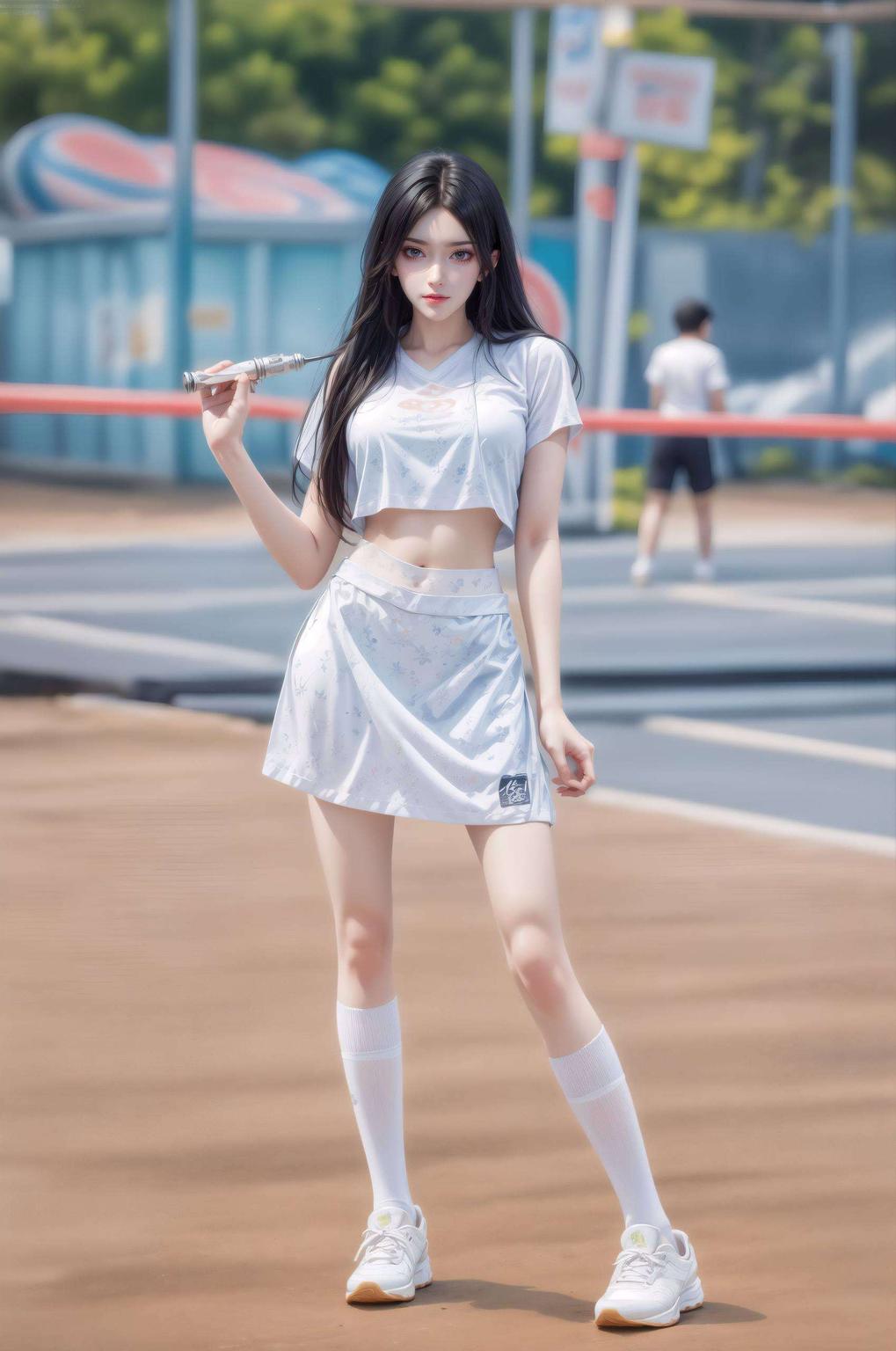 高清画质让你一开机就能感受到柳菲的甜美魅力