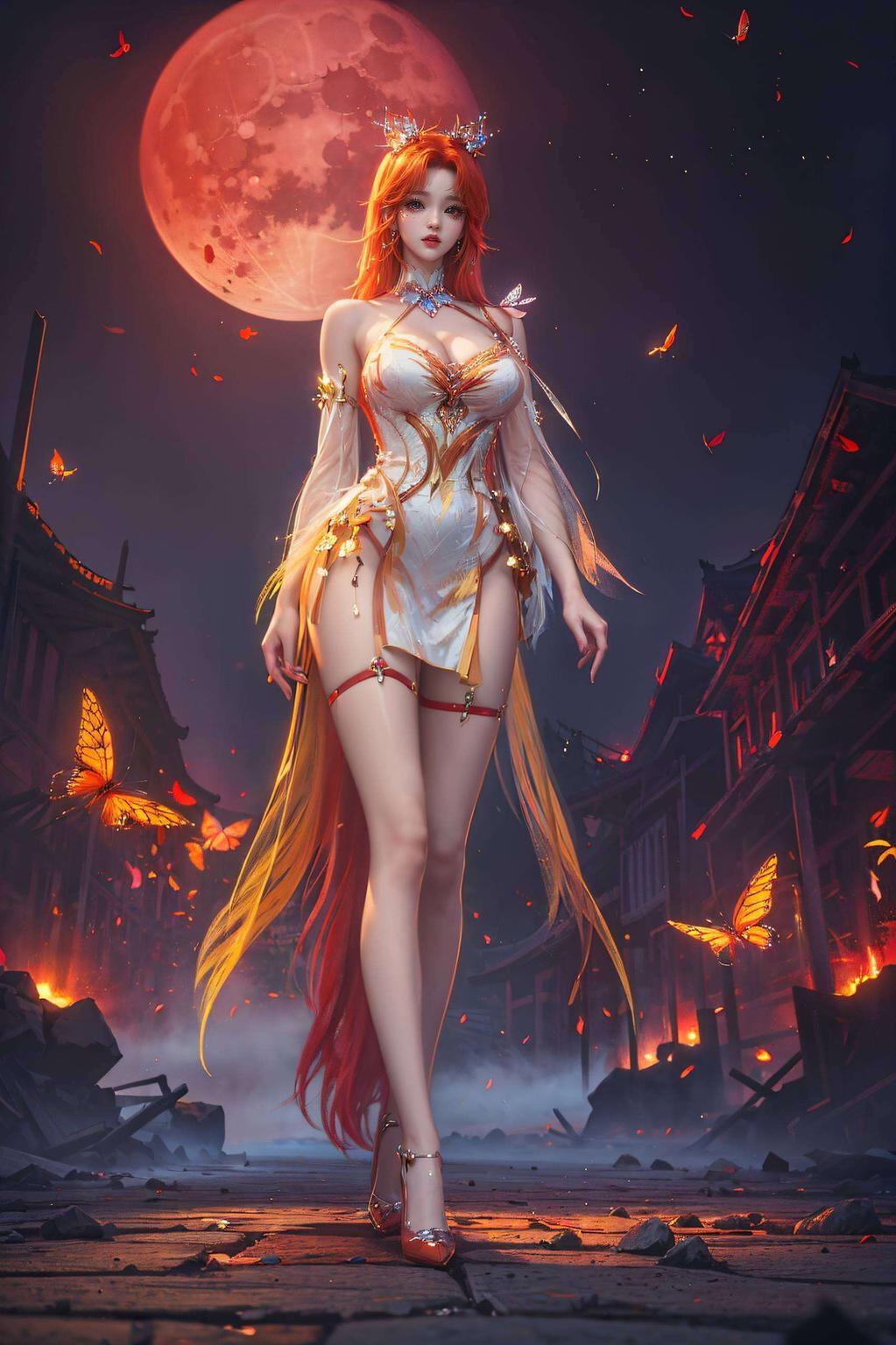 这款紫色同人AIphone国漫女神唯美手机壁纸仿佛诉说着不为人知的故事