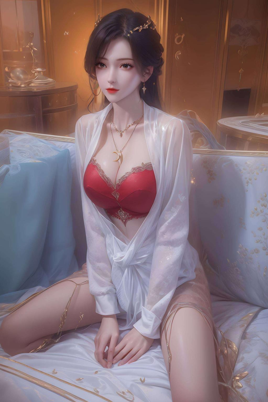 以细腻笔触捕捉国漫女神的灵动神韵让你的设备瞬间变身艺术画廊