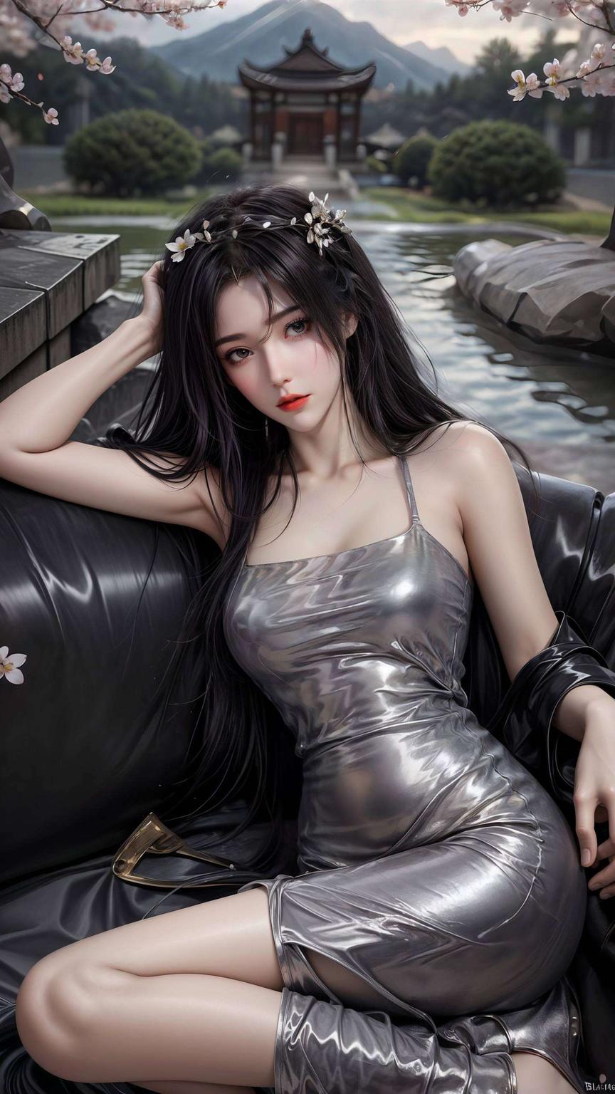 想要拥有一款既护眼又充满国漫女神魅力的电脑壁纸？这款以国漫美女柳神为主题的点阵壁纸快来柳神公众号下载