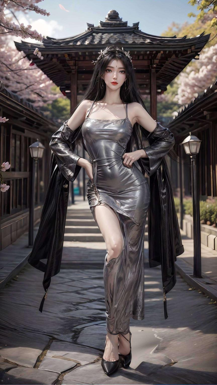 以完美世界中的柳神为灵感让柳神的飘逸风采跃然纸上