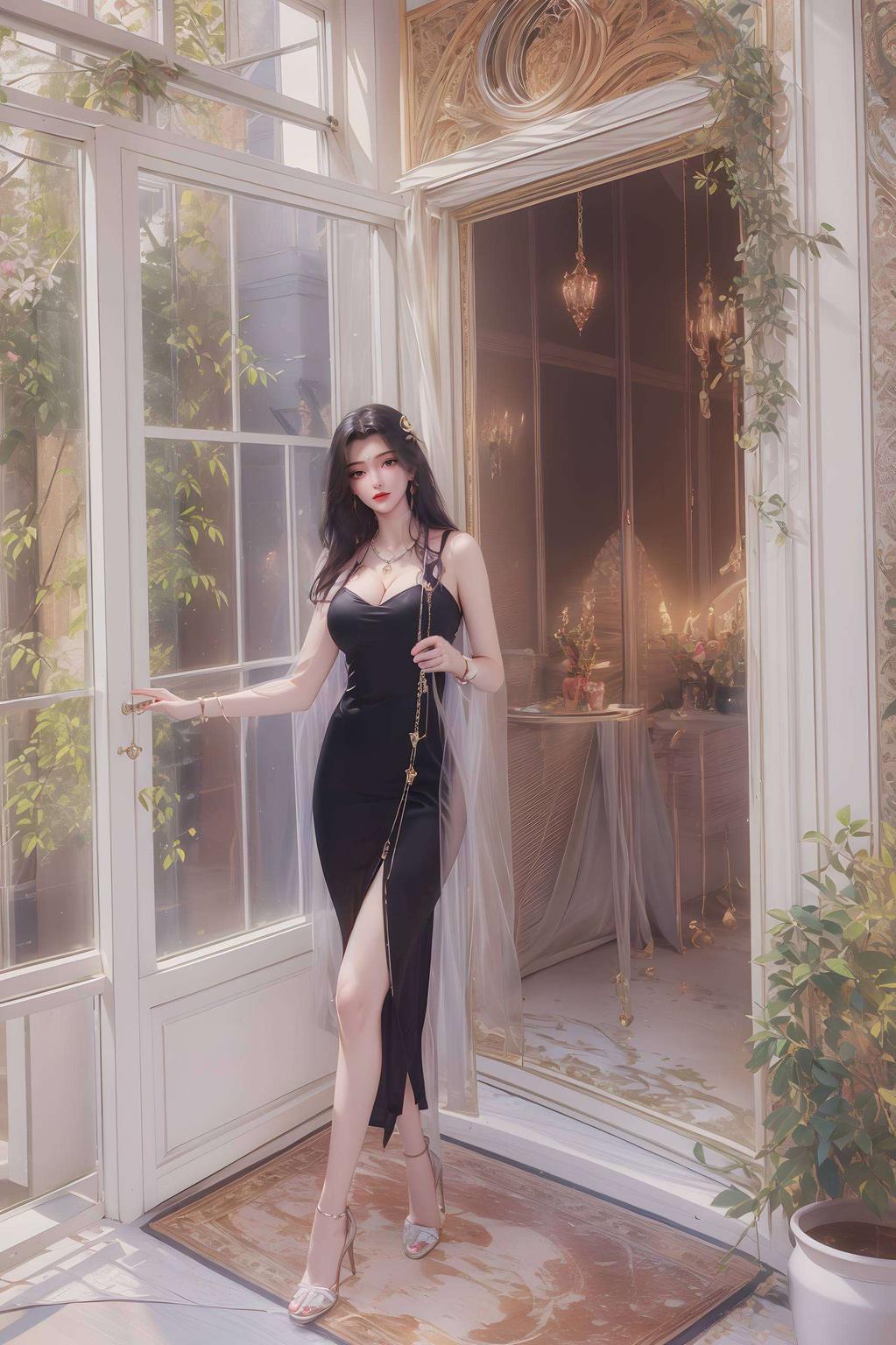 以柳神美女为主题为你的电脑桌面增添一抹清新脱俗的韵味