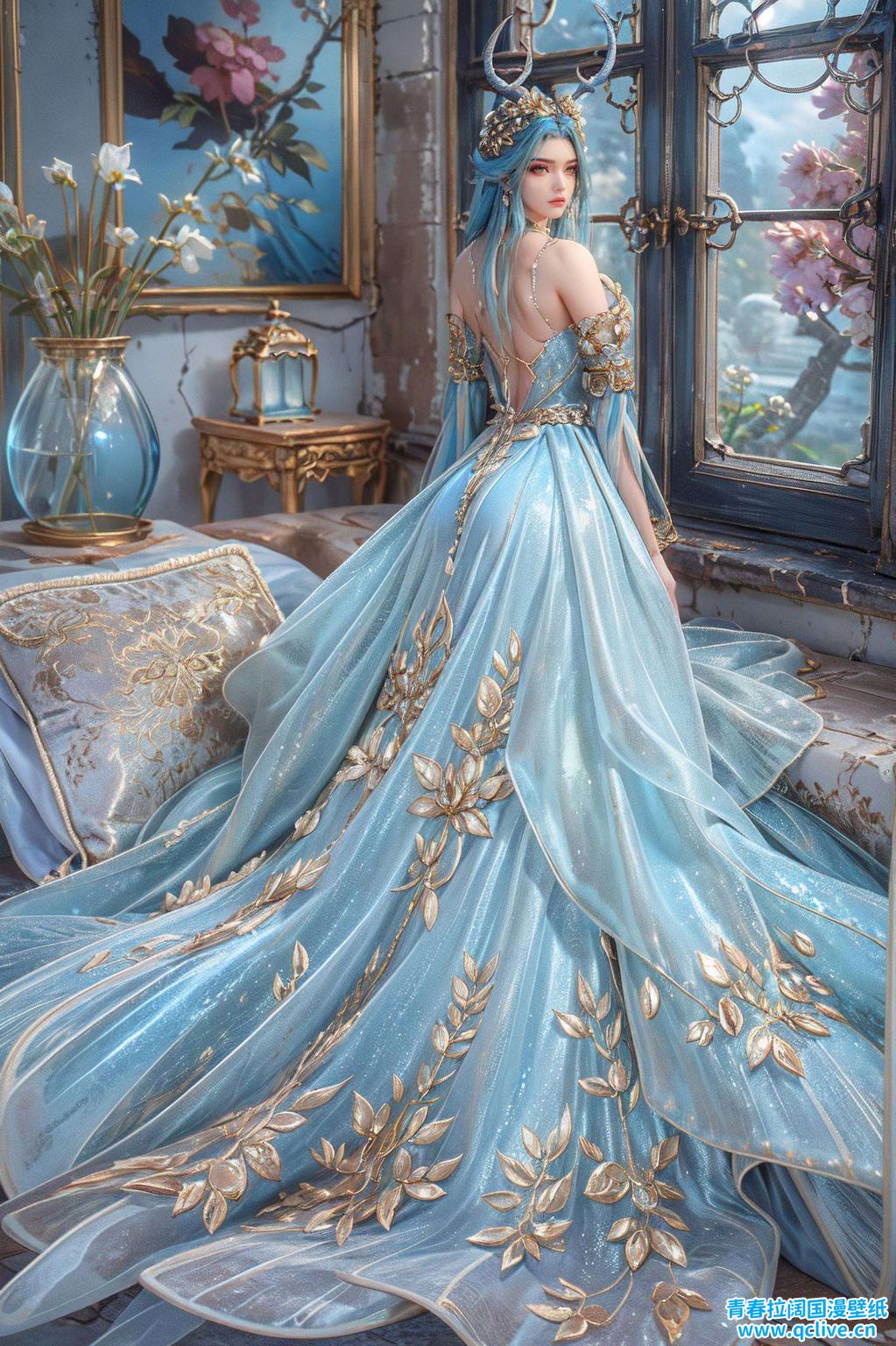 为你的电脑桌面注入了一抹生动与灵气在这张壁纸中得到了完美呈现