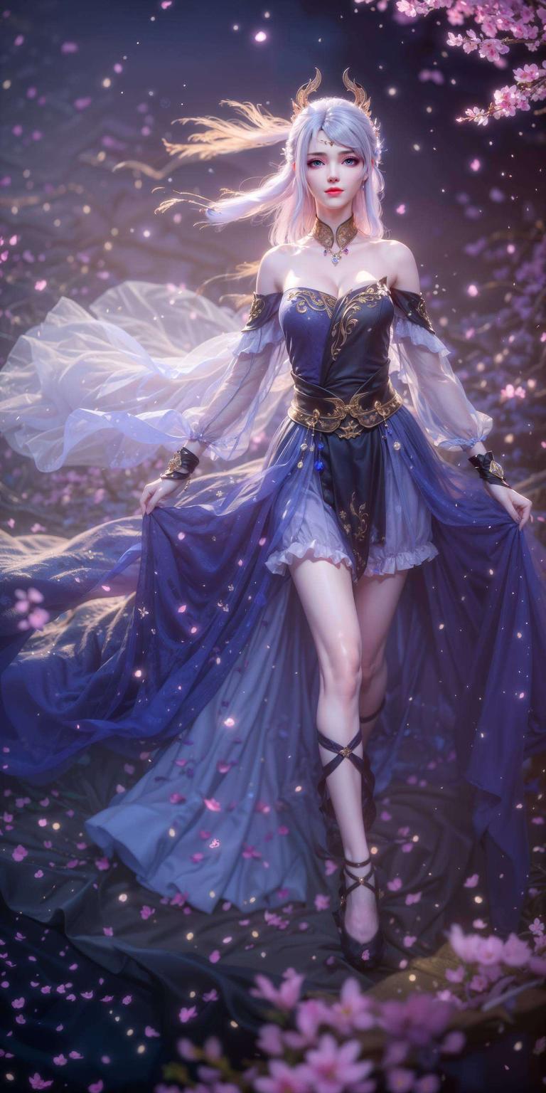 将洛璃的优雅与灵动完美呈现为你的桌面注入一抹国漫美女的潮流气息