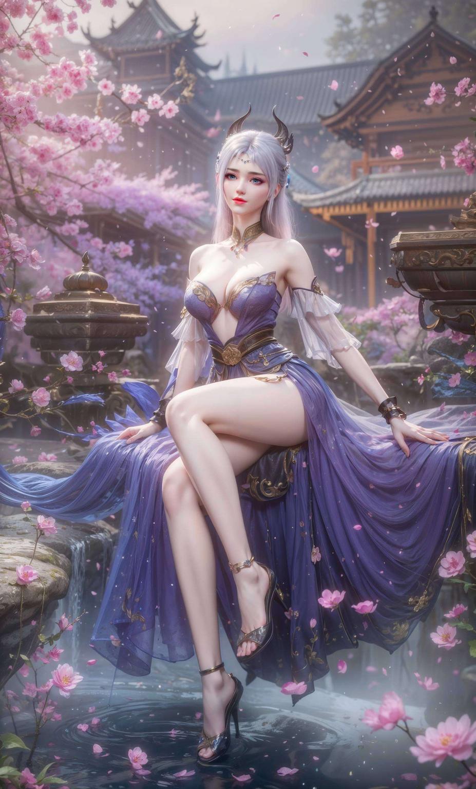 从细节中流露出东方幻想的韵味洛璃的绝美壁纸