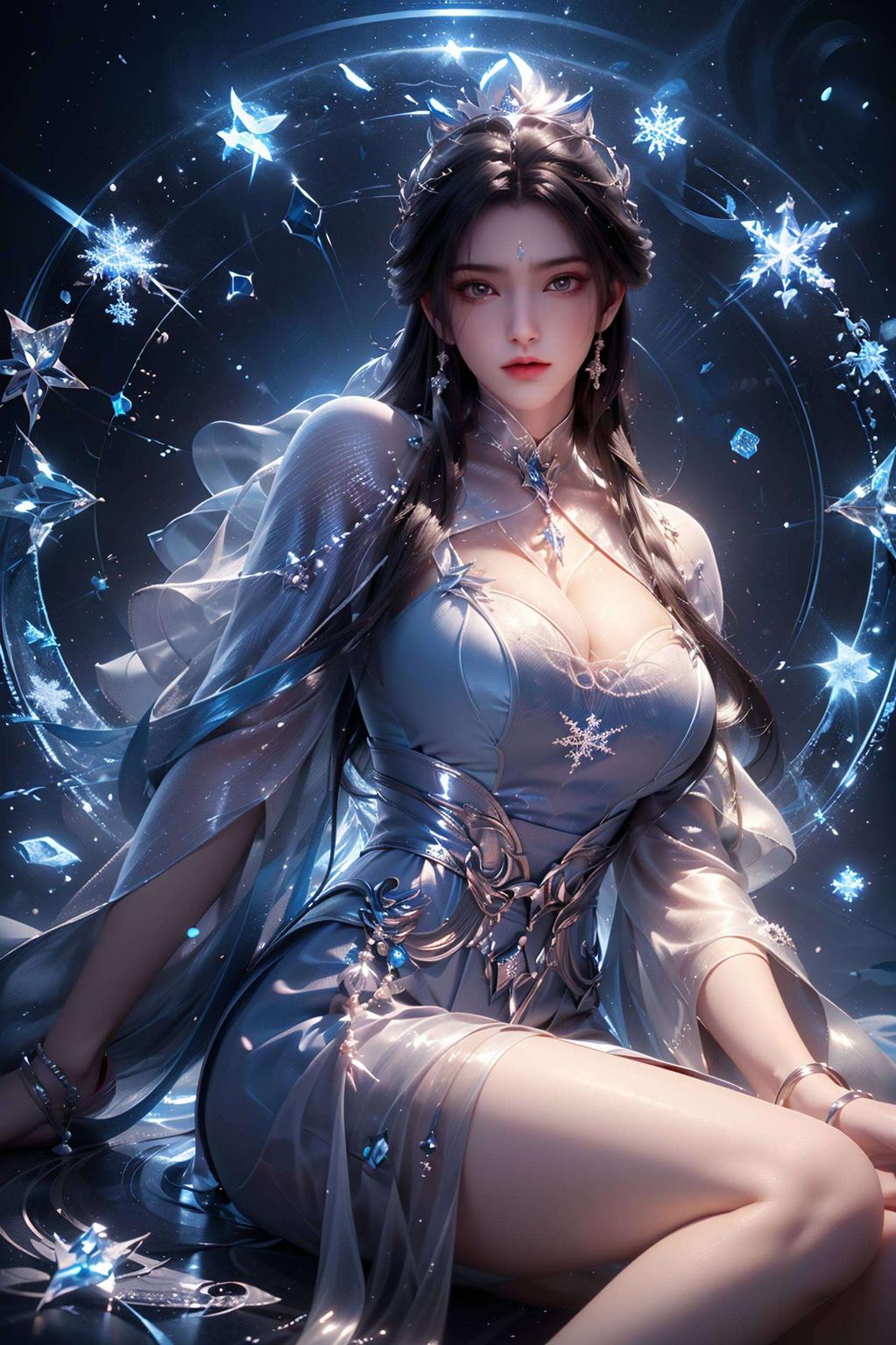 以细腻笔触勾勒出的陆雪琪这款4K高清国漫女生壁纸