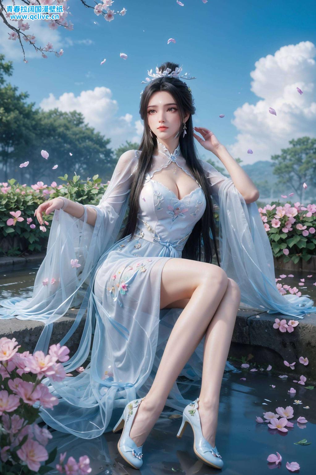 每一次鼠标的滑动都是与她眼神交流的瞬间