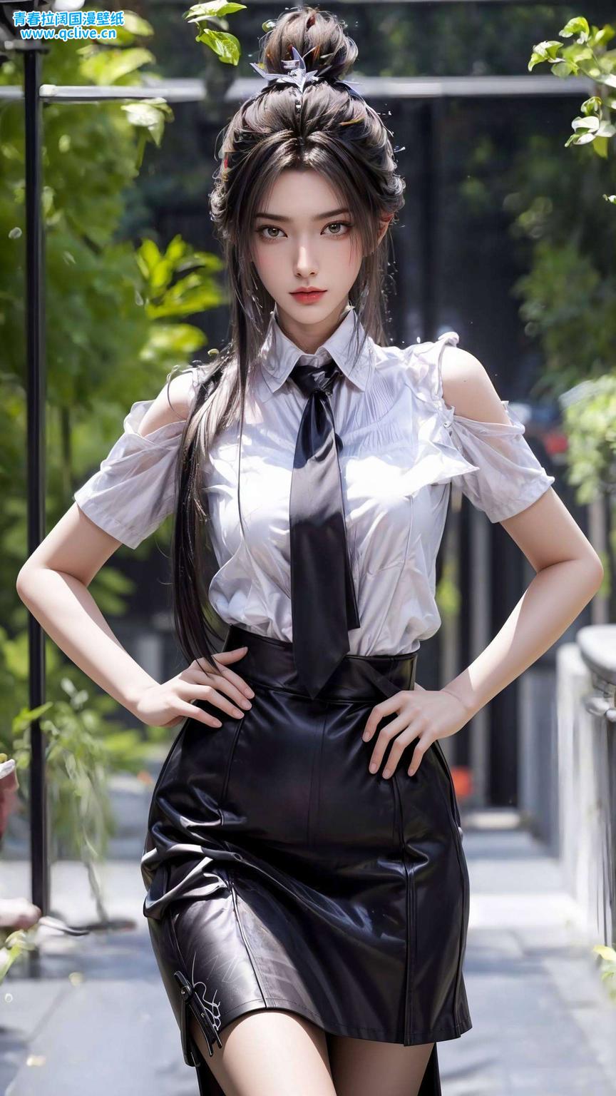 高清画质将国漫女神的唯美气质展现得淋漓尽致